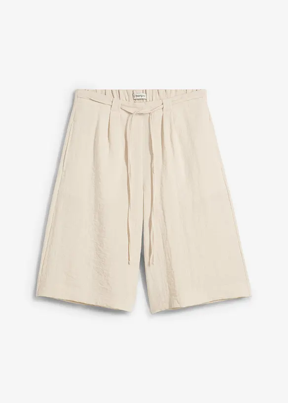 Bermuda van soepele viscose, bonprix