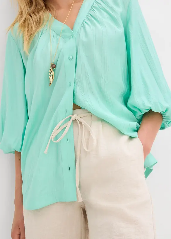 Bermuda van soepele viscose, bonprix