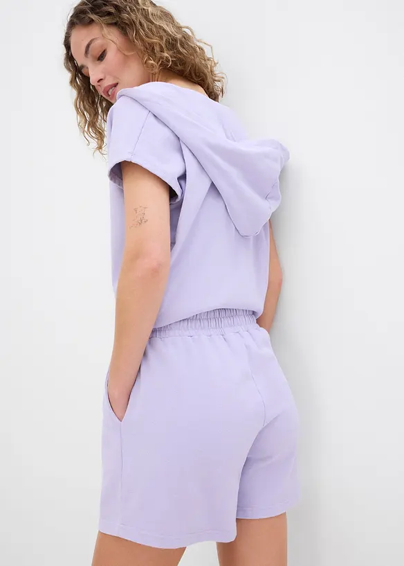 Sweat short van puur katoen, bonprix