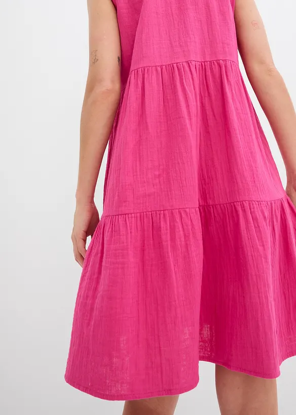 Tuniekjurk van luchtige mousseline, bonprix