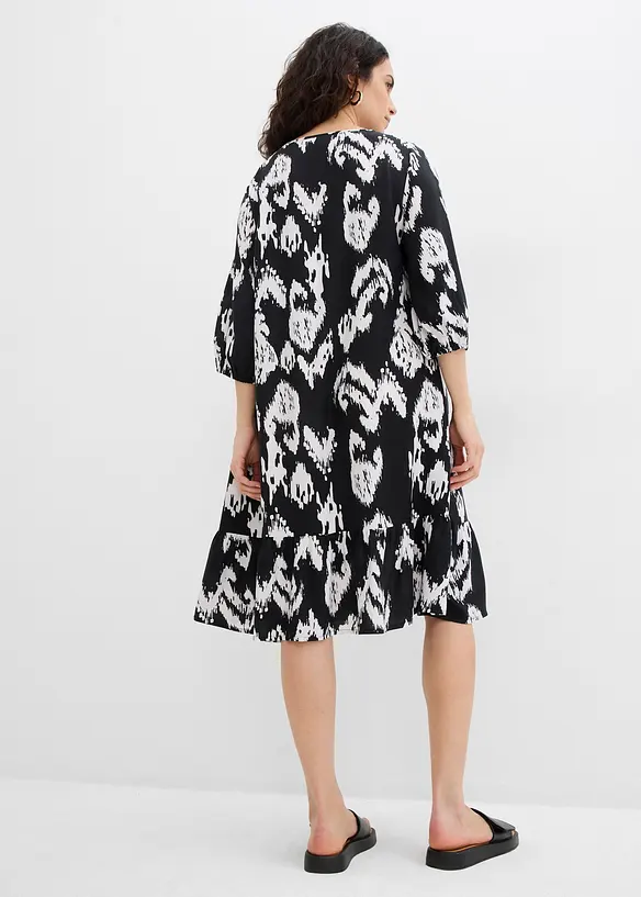 Tuniekjurk van pure viscose, bonprix