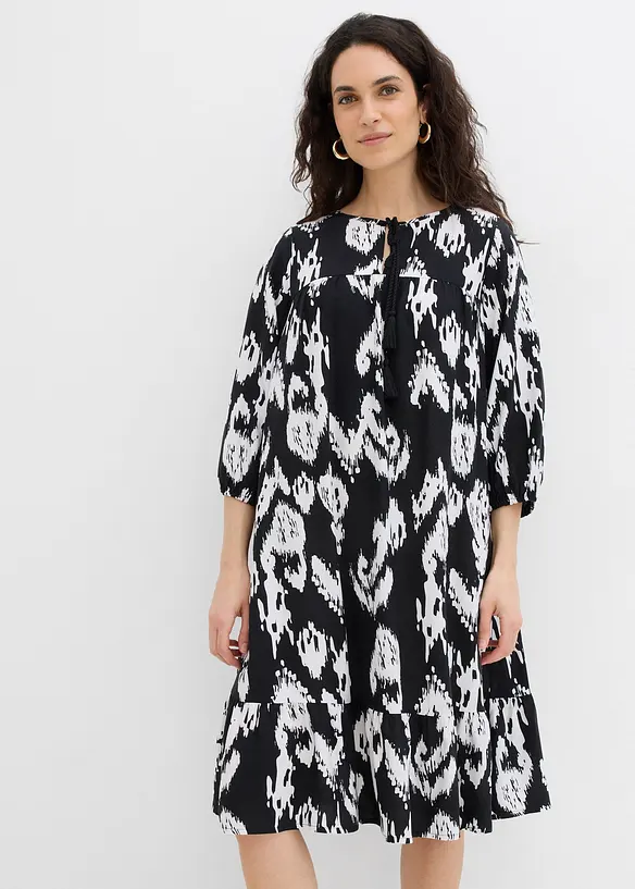 Tuniekjurk van pure viscose, bonprix
