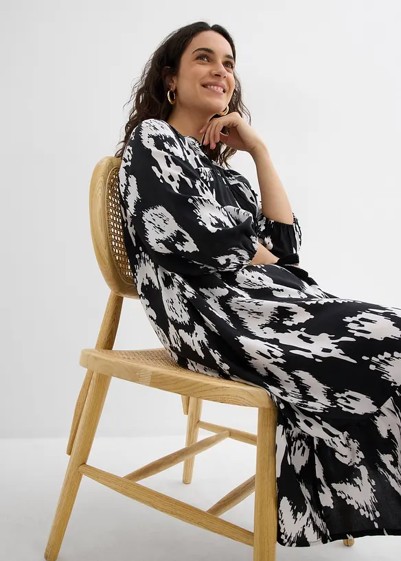Tuniekjurk van pure viscose, bonprix