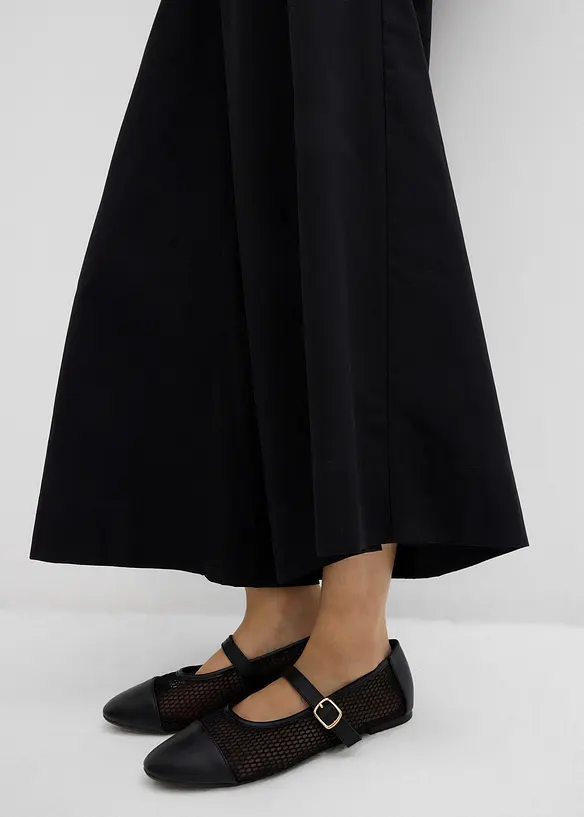 Wijde culotte van puur katoen, bonprix