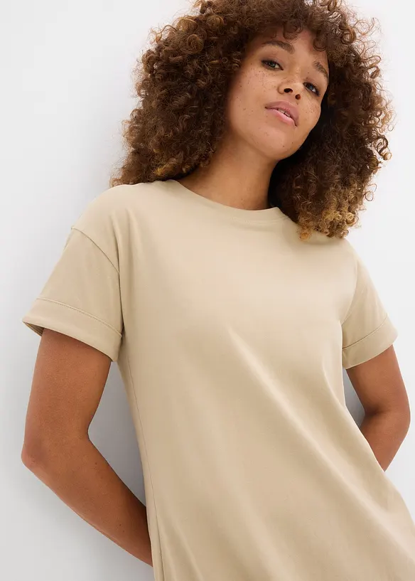 Jersey jurk van biologisch katoen, bonprix