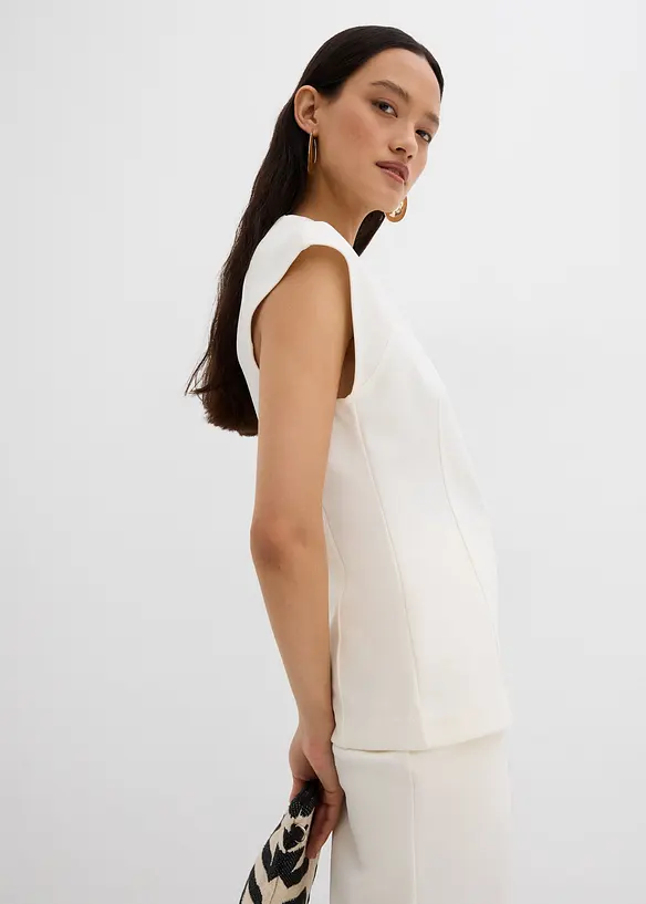 Piqué top, bonprix