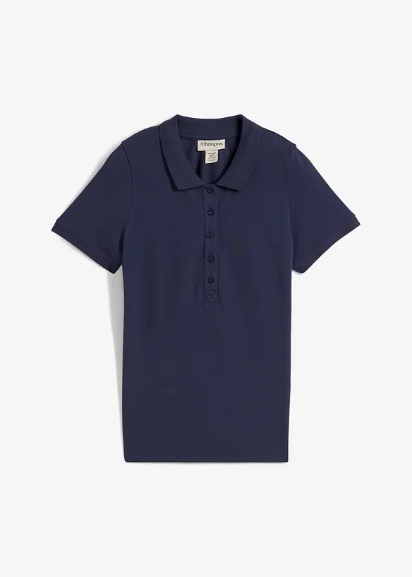 Piqué poloshirt van biologisch katoen, bonprix