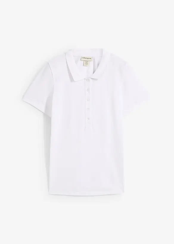 Piqué poloshirt van biologisch katoen, bonprix
