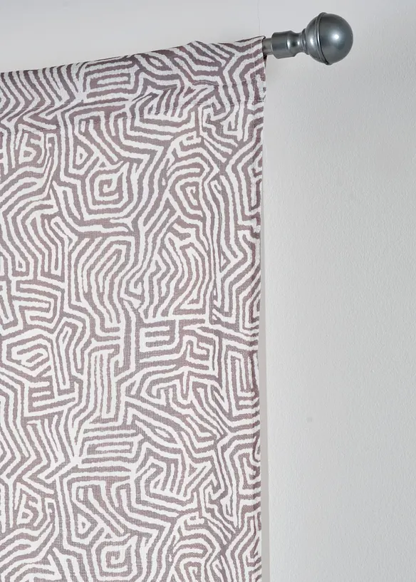 Vouwgordijn met grafische print, bonprix