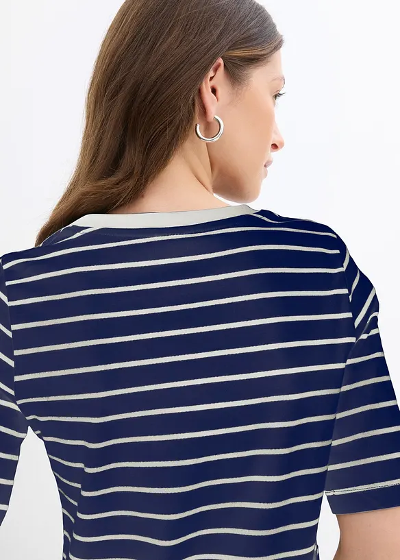 T-shirt van zwaar biologisch katoen, bonprix