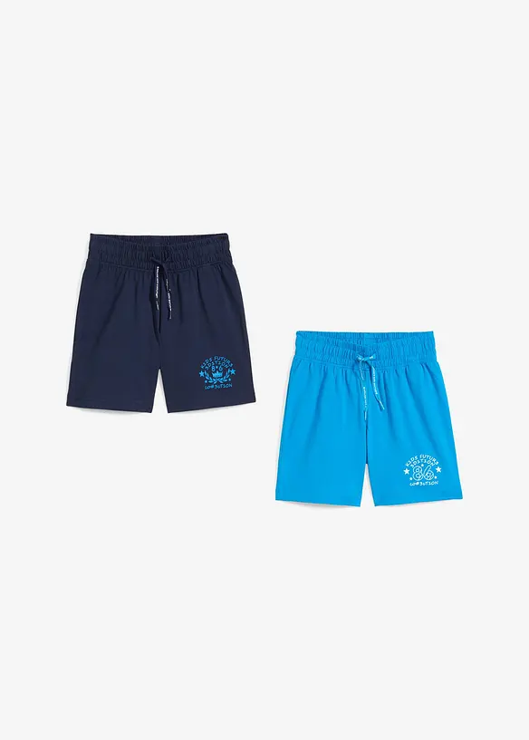 Jongens jersey bermuda (set van 2), bonprix