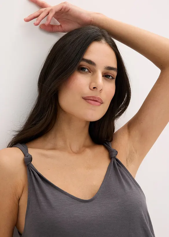 Kort nachthemd met knoopdetail, bonprix