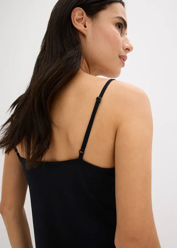Kort nachthemd van soft modal, bonprix