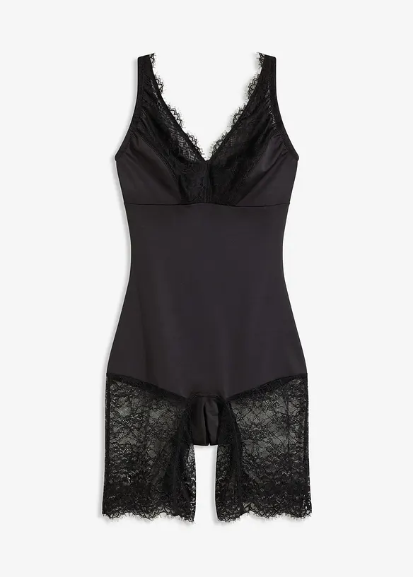 Medium corrigerende body met korte pijpen, bonprix