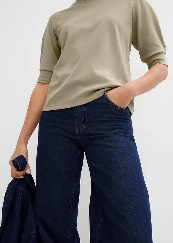 Shirt met pofmouwen, bonprix