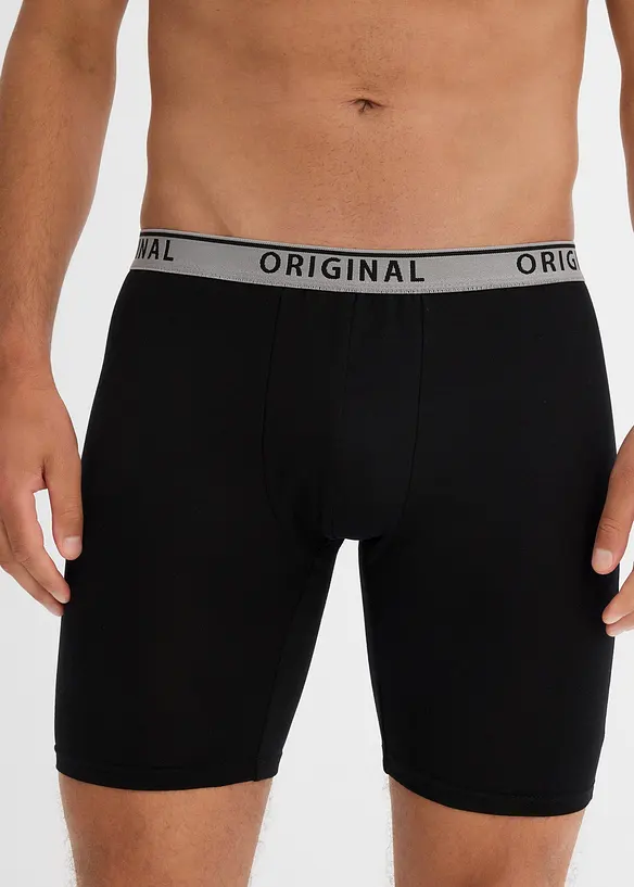 Lange boxer met katoen (set van 2), bonprix