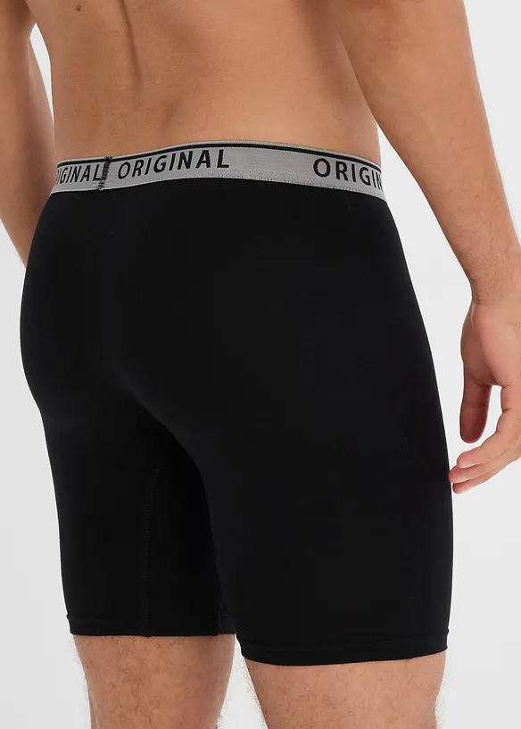 Lange boxer met katoen (set van 2), bonprix