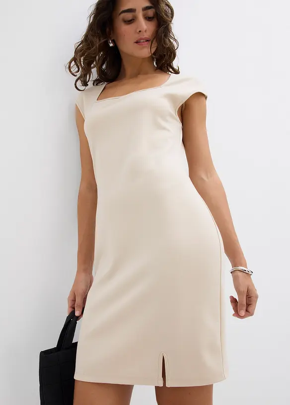 Mini jurk met split, bonprix