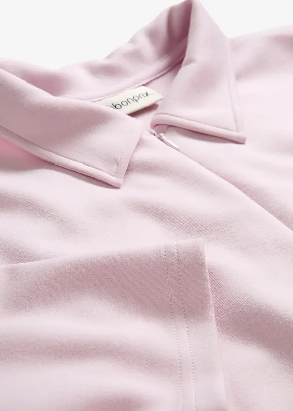 Polojurk van zachte scuba, bonprix