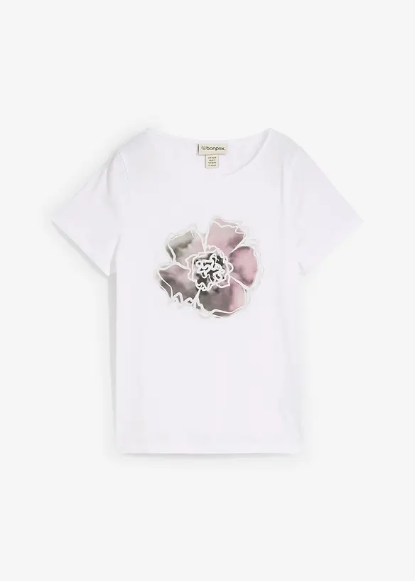 T-shirt van puur katoen, bonprix