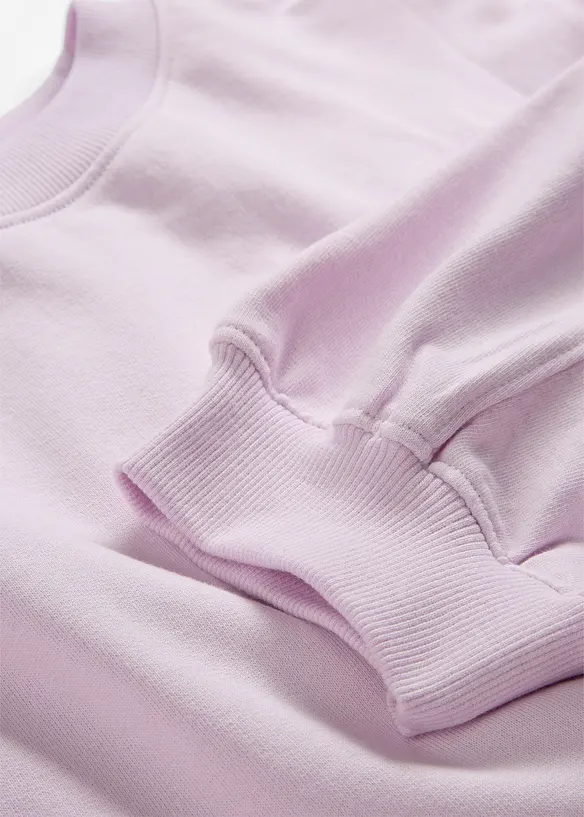Oversized sweater van katoen, bonprix
