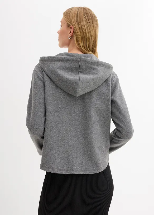 Sweatvest met capuchon, bonprix