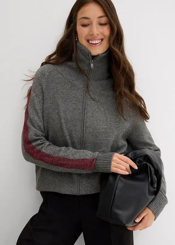 Vest in een zachte wolmix, bonprix