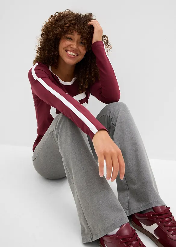 Longsleeve van lichte jersey, bonprix