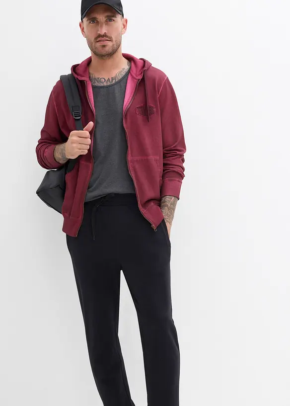 Joggingbroek van puur biologisch katoen, regular fit, bonprix