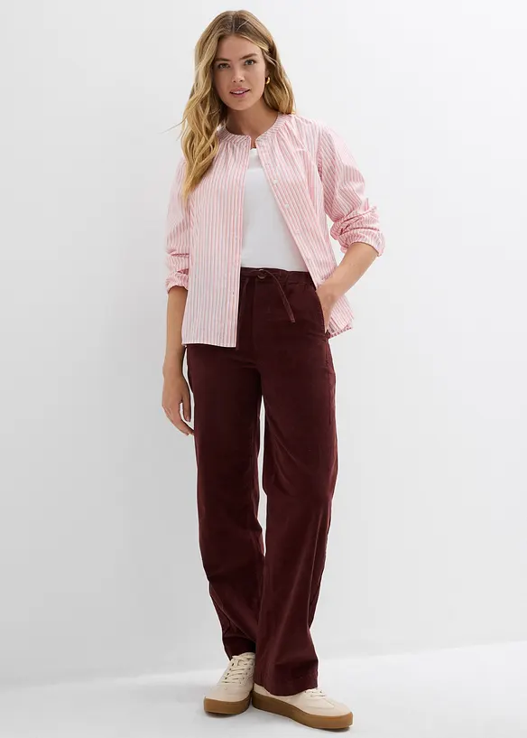 Corduroy broek in een katoenmix, bonprix