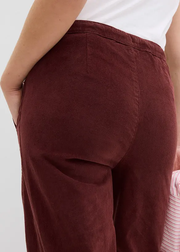 Corduroy broek in een katoenmix, bonprix