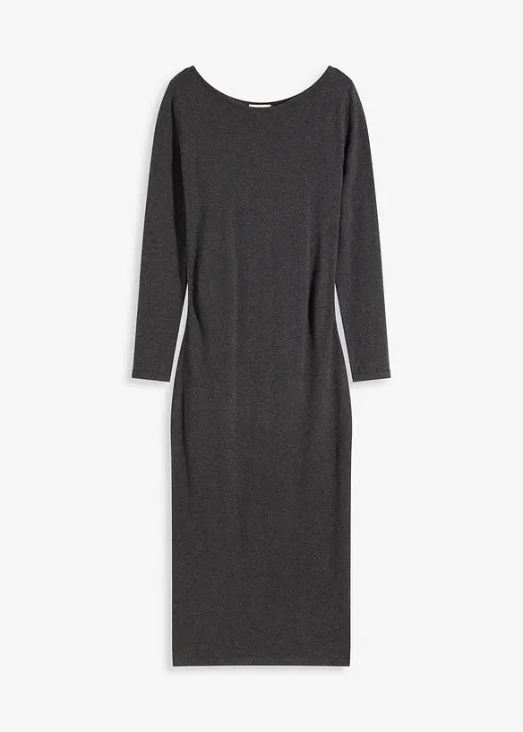 Midi-jurk met kasjmier, bonprix