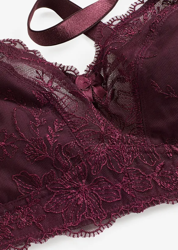 Bralette met borduursel, bonprix