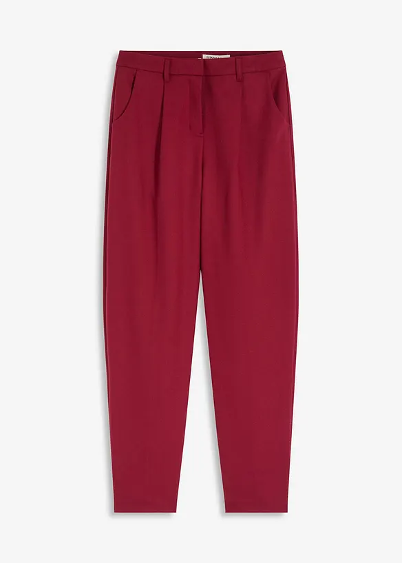 Stoffen broek in barrel fit, bonprix