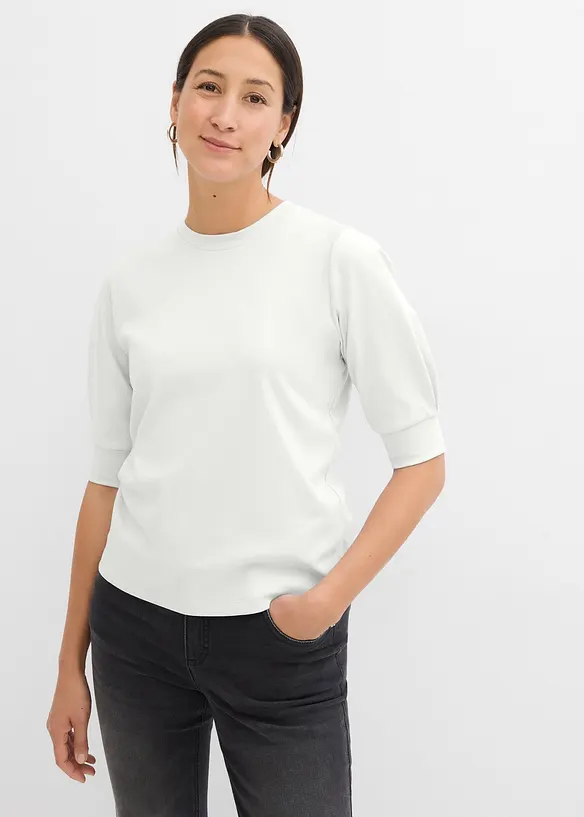 Shirt met pofmouwen, bonprix
