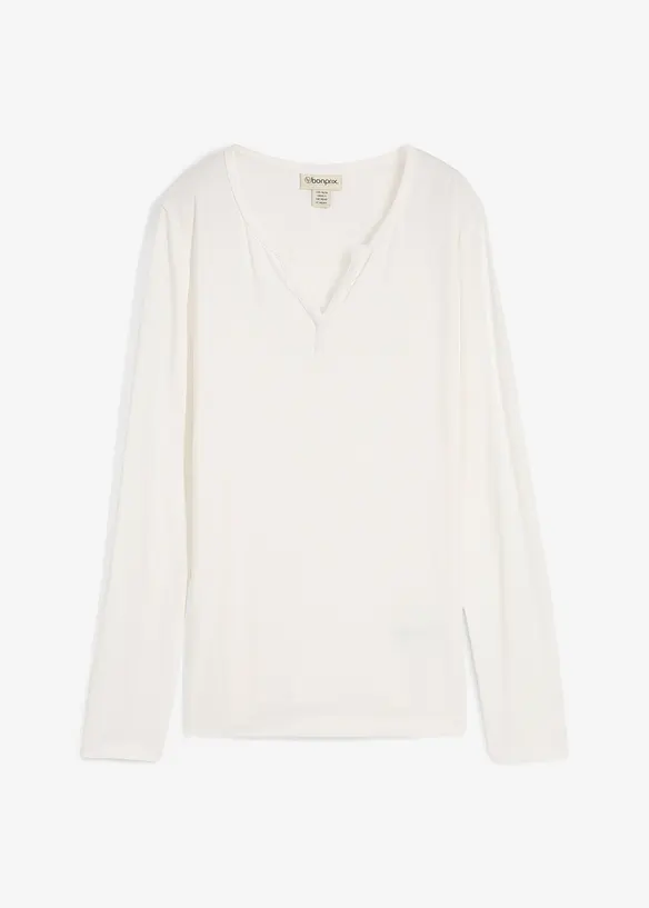Longsleeve in een zachte viscosemix, bonprix