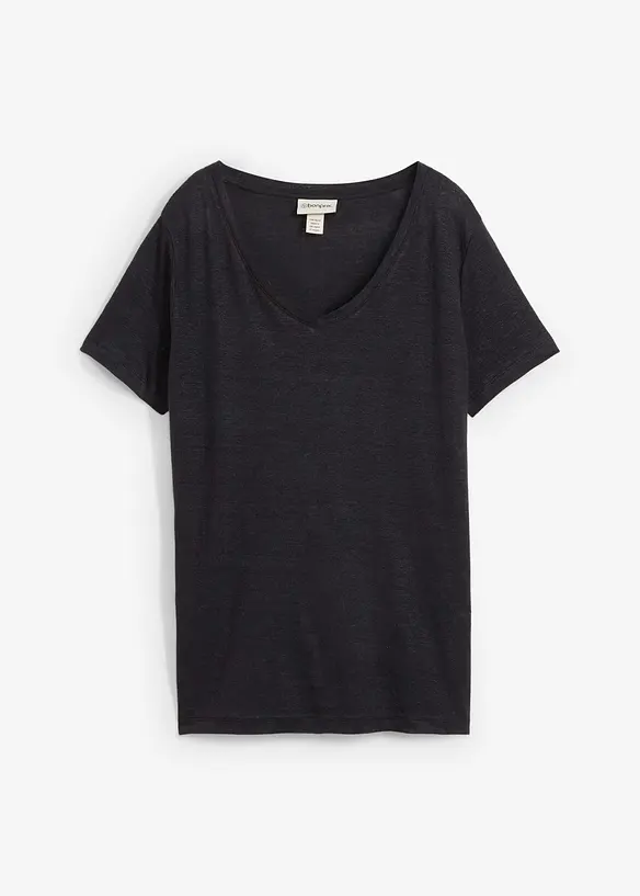 Linnen shirt, valt losjes, bonprix