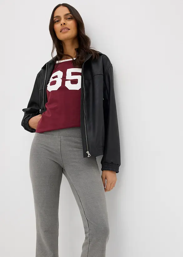 Legging met wassing, bonprix