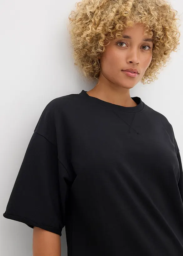 Lang shirt van biologisch katoen, bonprix