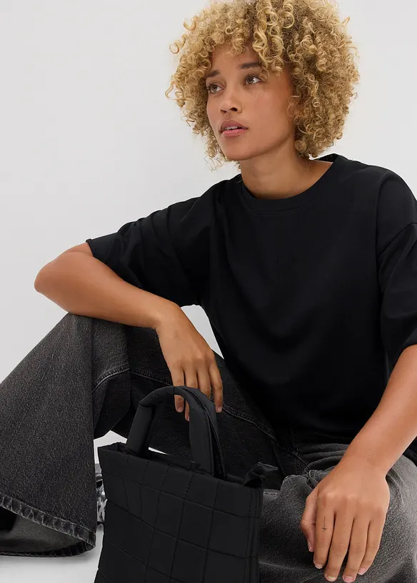 Lang shirt van biologisch katoen, bonprix