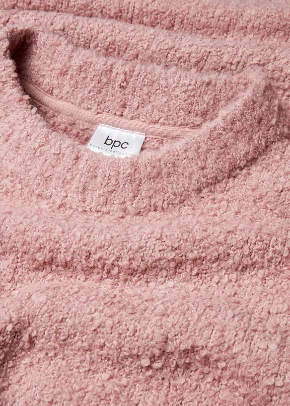 Oversized trui van bouclé, bonprix
