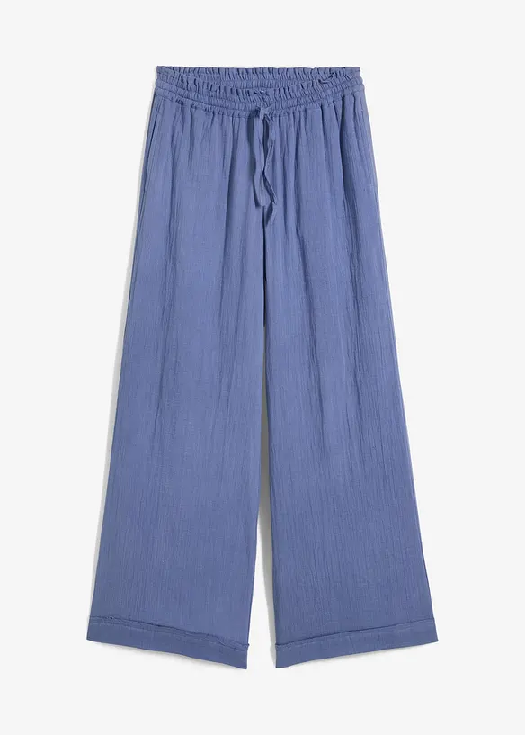 Instapbroek van luchtige mousseline, bonprix