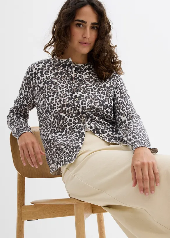 Fijngebreid vest, bonprix