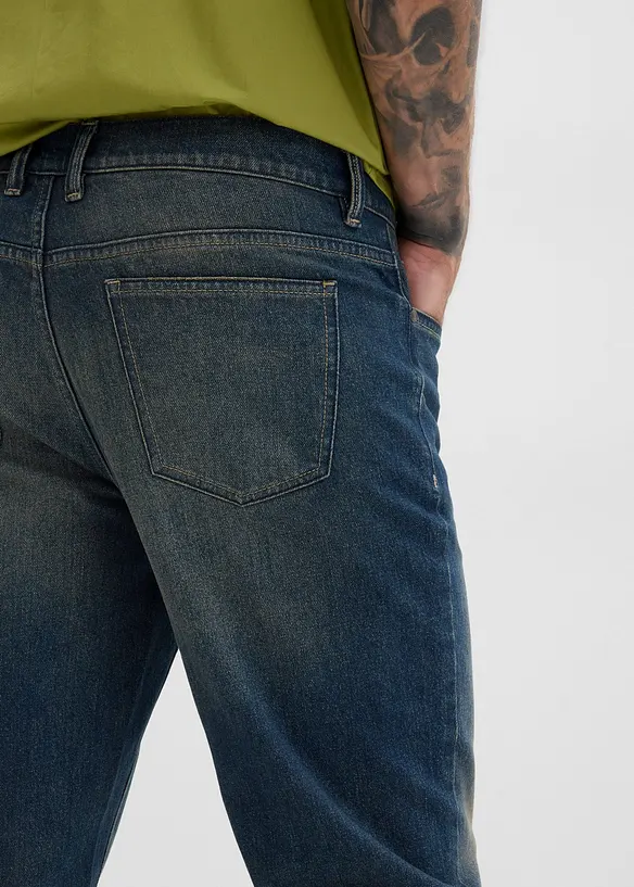Regular fit stretch jeans, straight, bonprix