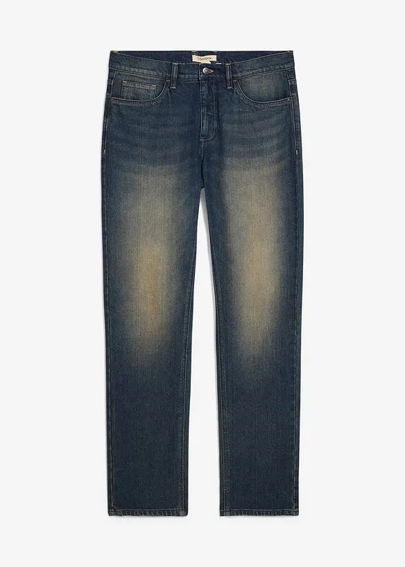 Regular fit stretch jeans, straight, bonprix