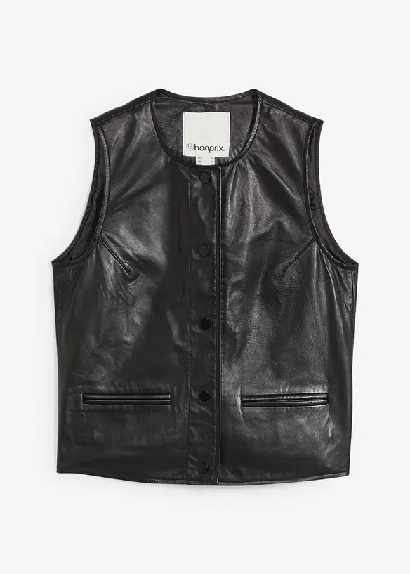 Bodywarmer van lamsnappa, bonprix