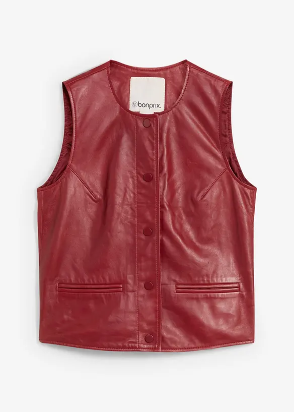 Bodywarmer van lamsnappa, bonprix
