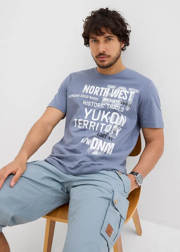 T-shirt van biologisch katoen, bonprix
