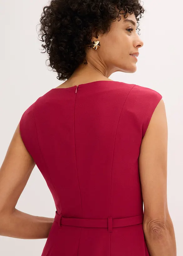 Jurk met riem (2-dlg.), bonprix