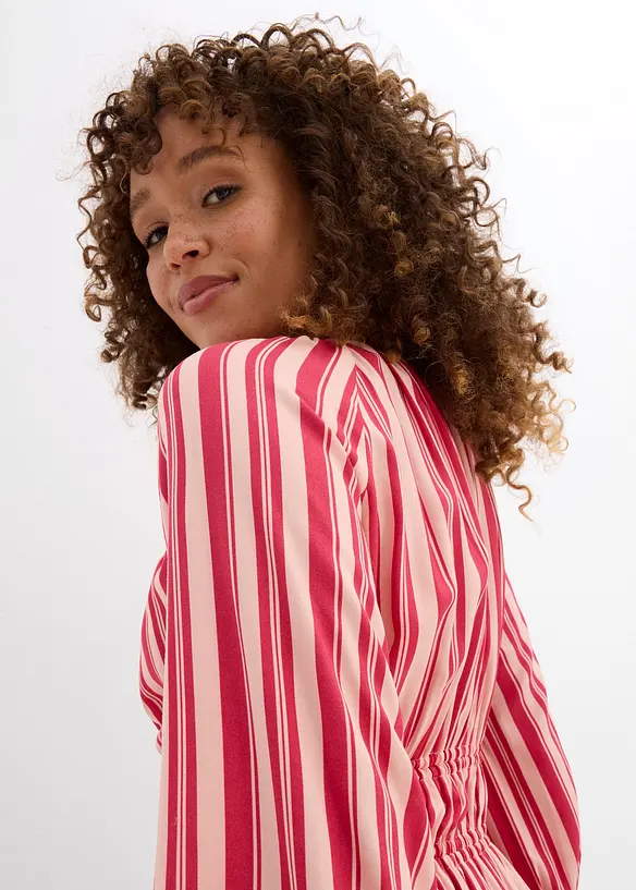 Midi jurk van soepele viscose, bonprix